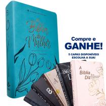 Compre Bíblia de Estudo da Mulher Tulipa NAA e Ganhe Bíblia de Estudo Diz - Sociedade Bíblica do Brasil