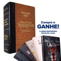 Compre Bíblia de Estudo Spurgeon BKJ 1611 e Ganhe Bíblia de Estudo Diz - BV Books