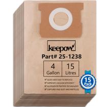 Compre bolsas Vac Bags KEEPOW, pacote com 15 unidades para Stanley e Porter Cable Compre bolsas Vac Bags KEEPOW, pacote com 15 unidades para Stanley e Porter Cable