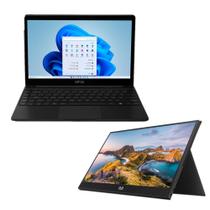 Compre Notebook Core i5 8GB 256SSD e Leve Monitor Portátil de 15pol. Multi - UB540K - Multilaser