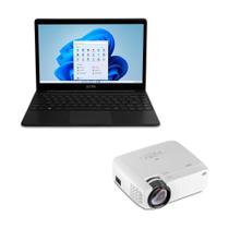 Compre Notebook Core i5 8GB 256SSD e Leve Projetor Mini Smart Box até 150 pol. Multi - UB5403K - Multilaser