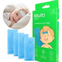 Compressa Anti Febre Multi Saúde Alívio Rápido 4 Unidades HC636