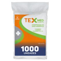 Compressa de Algodão Texmed Premium 13 Fios 1000 Unidades