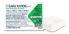 Compressa De Gaze 7,5x7,5 C/05 Estéril 13f (c/200) A.medical Compressa De Gaze 7,5x7,5 C/05 Estéril 13f (c/200) A.medical