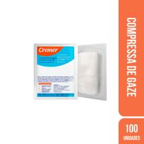 Compressa de Gaze 7,5X7,5 Estéril 13 Fios (C/100 Pcts) - Cremer