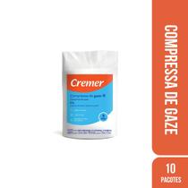 Compressa de Gaze 7,5X7,5CM 09F Iris Pacote (C/10 Pcts) - Cremer Compressa de Gaze 7,5X7,5CM 09F Iris Pacote (C/10 Pcts) - Cremer