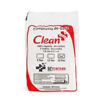 Compressa de Gaze Clean Não Estéril 100g - SP Marcas Opção:13 Fios Compressa de Gaze Clean Não Estéril 100g - SP Marcas Opção:13 Fios