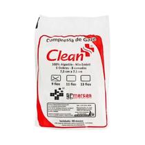 Compressa de Gaze Clean Não Estéril 100g - SP Marcas Opção:9 Fios Compressa de Gaze Clean Não Estéril 100g - SP Marcas Opção:9 Fios