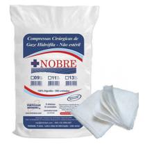 Compressa De Gaze Hidrófila Não Estéril 13 Fios C/500 Un Compressa De Gaze Hidrófila Não Estéril 13 Fios C/500 Un