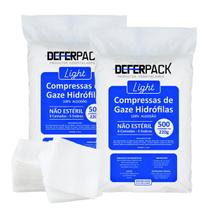 Compressa de Gaze Hidrófila Premium 1500 Unidades 660 Gramas