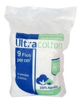 Compressa de Gaze Hidrófila Ultracotton 09 Fios com 500 Unidades Não Estéril