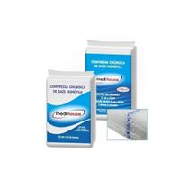 Compressa de Gaze Não Estéril 09 Fios 7,5x7,5 c/500 Unidades - Medi House Compressa de Gaze Não Estéril 09 Fios 7,5x7,5 c/500 Unidades - Medi House