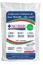 Compressa De Gaze Não Esteril 11 fios Pacote c/215 gr Nobre Slim