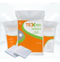 Compressa De Gaze Texmed 13 Fios 7,5X7,5Cm 500 Unidades