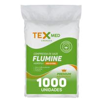 Compressa de Gaze Texmed Flumine Hidrofila 13 Fios 1000 Unid