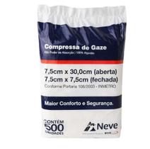 Compressa De Gazes 13 Fios neve Compressa De Gazes 13 Fios neve