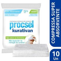 Compressa Gaze Cirúrgica Não Aderente 10Un - Procsel