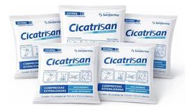 Compressa Não Aderente Estéril Cicatrisan Pacotinhos com 10 unidades Compressa Não Aderente Estéril Cicatrisan Pacotinhos com 10 unidades