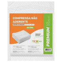 Compressa Não Aderente Estéril Texmed 40 Env (400 Unidades)