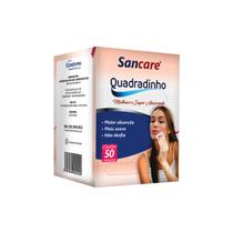 Compressa Não Aderente Multiuso Quadradinho com 50 Unidades para Curativos, Procedimentos Médicos e Primeiros Socorros