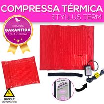 Compressa Térmica Abdominal Infravermelho 35x45cm Bivolt -Styllus Term