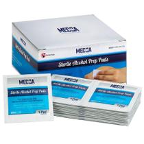 Compressas de Álcool MEDca, tamanho médio, 2 camadas, pacote com 200 Compressas de Álcool MEDca, tamanho médio, 2 camadas, pacote com 200