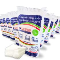 Compressas De Gazes 13 Fios Hidrófila Não Esteril C/10 unidades Compressas De Gazes 13 Fios Hidrófila Não Esteril C/10 unidades