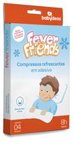 Compressas Refrescantes Fever Friends Babydeas C/4 Unidades