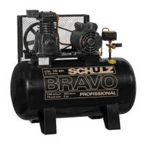Compressor 10,0/100L 02,0Cv 140Lbf 220Mn/220Tr Schulz Bravo