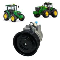 COMPRESSOR 10PA15 / JOHN DEERE / 4 PASSATES POLIA 11PK 130MM 12V OEM: AL155836/ AL176858 Única COMPRESSOR 10PA15 / JOHN DEERE / 4 PASSATES POLIA 11PK 130MM 12V OEM: AL155836/ AL176858 Única