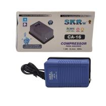 Compressor 110v Aquario 3L/min SKRw Betta Artemia Compressor 110v Aquario 3L/min SKRw Betta Artemia