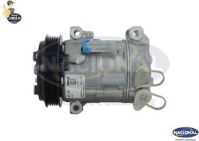 Compressor 12v modelo cvc polia 6pk mahle fiat fiorino grand siena mobi palio strada novo uno motor fire - acp220 oem 51980391 52050384