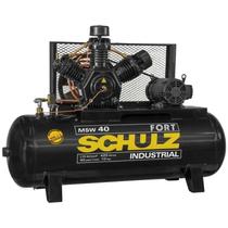 Compressor 40 Pés 425 Litros 10 HP Trifásico MSW40I/425 - Fort Schulz Compressor 40 Pés 425 Litros 10 HP Trifásico MSW40I/425 - Fort Schulz