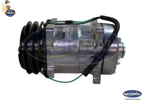 Compressor 7h15 24v polia 2a 125mm 8 orelhas saida flex traseira - yn437190-0332rc
