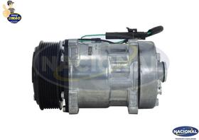 Compressor 7h15 24v polia 8pk saida flex horizontal - yn437190-0342rc