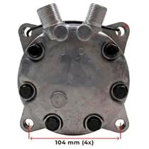 Compressor 7h15 8 orelhas polia canal 2a saida p/cima 24v