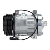 Compressor 7h15 8pk 12v Orelha Saída Vertical
