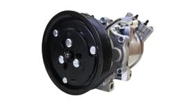 Compressor 7v16 12v polia 7pk 125mm denso renault duster 2011/2016 logan 2007/2013 sandero 2007/2012 symbol 2009/2013 - yn437190-1350rc oem 926000097r