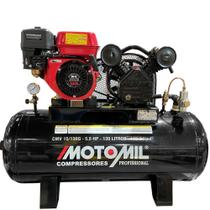 Compressor a Gasolina 7HP 15 Pés 130 Litros 140LBS CMV MOTOMIL-CMV-15/130G Compressor a Gasolina 7HP 15 Pés 130 Litros 140LBS CMV MOTOMIL-CMV-15/130G
