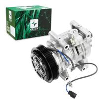 Compressor AC p/ Honda City, Fit 1.4/1.5 2014 a 2019 (GREEN)