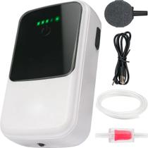 Compressor Aquário Dupla Saída Fluxo Estável Alta Eficiência Para Peixes Entrega Rápida