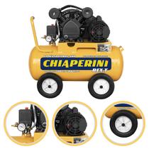 Compressor Ar 10 Pés 50 Litros 2Hp Chiaperini Profissional 140 Libras 10 Pcm Trifásico Rex.T Weg 2cv