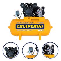 Compressor Ar 10 Pés 70 Litros 2Hp Chiaperini Profissional Monofásico 140 Libras Bivolt 10 Pcm Rex T