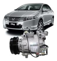 Compressor Ar 12v Honda City 1.4 1.5 Flex 2012 2013 2014 - CS20419