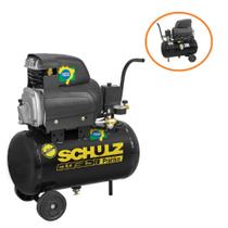 Compressor ar 8,6pés pratiko csi 8,6/50l 110v/220v schulz