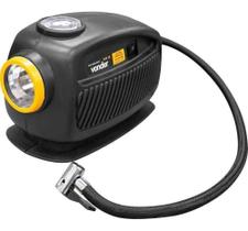 Compressor Ar Automotivo Portatil Cav12 90W Alimentação 12v com Manômetro e Lanterna de LED Vonder