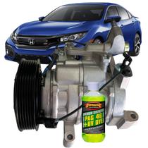Compressor Ar Cond 10sa13e Honda Civic 1.8 16v 2006-2011 6pk