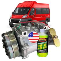 Compressor Ar Cond 7v16 Fiat Ducato 2010 Até 2016 Polia 4pk Compressor Ar Cond 7v16 Fiat Ducato 2010 Até 2016 Polia 4pk