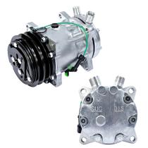 Compressor Ar Condicionado 7H15 24v 2a 8 Orelha 132mm Compressor Ar Condicionado 7H15 24v 2a 8 Orelha 132mm