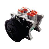 Compressor ar condicionado automotivo universal 12V modelo 6P148/5H14 com polia 6pk de 124mm.